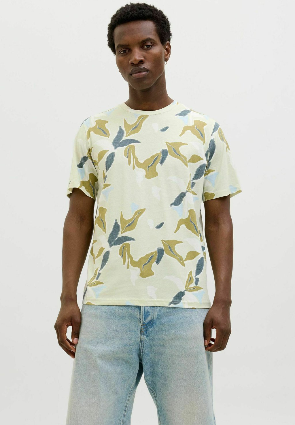 

Футболка с принтом Jack & Jones, серый