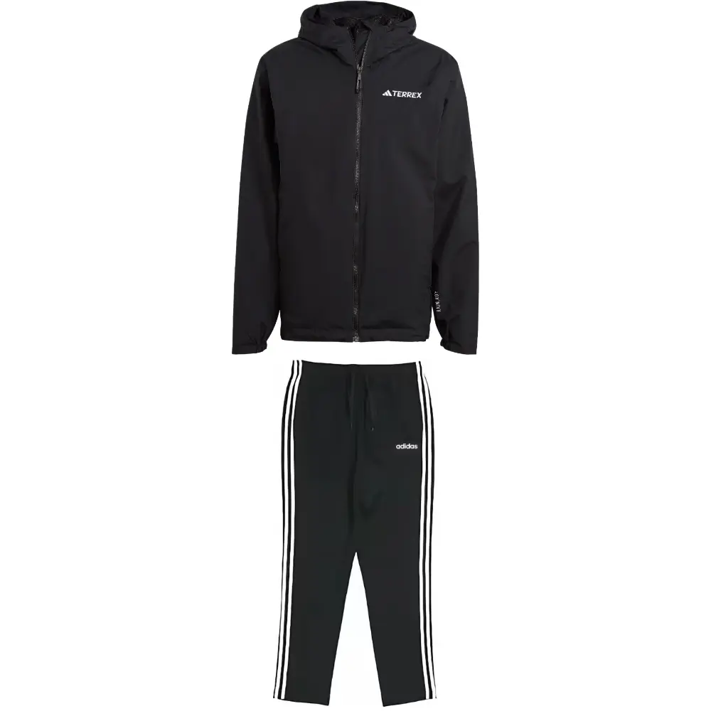 

Повседневная спортивная одежда для мужчин, черный цвет Adidas, черный