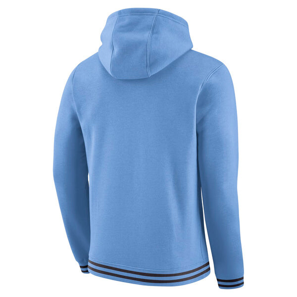 Толстовка tar heels unc retro hoodie Nike, синий — фото 2