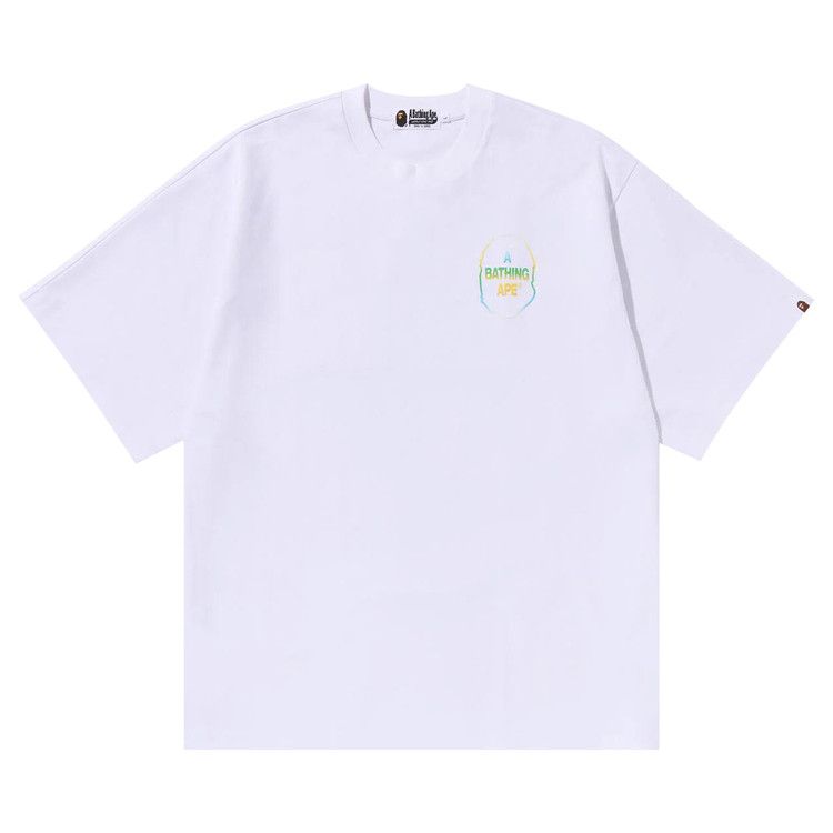 

Футболка BAPE Gradient T-Block Oversized Tee, White