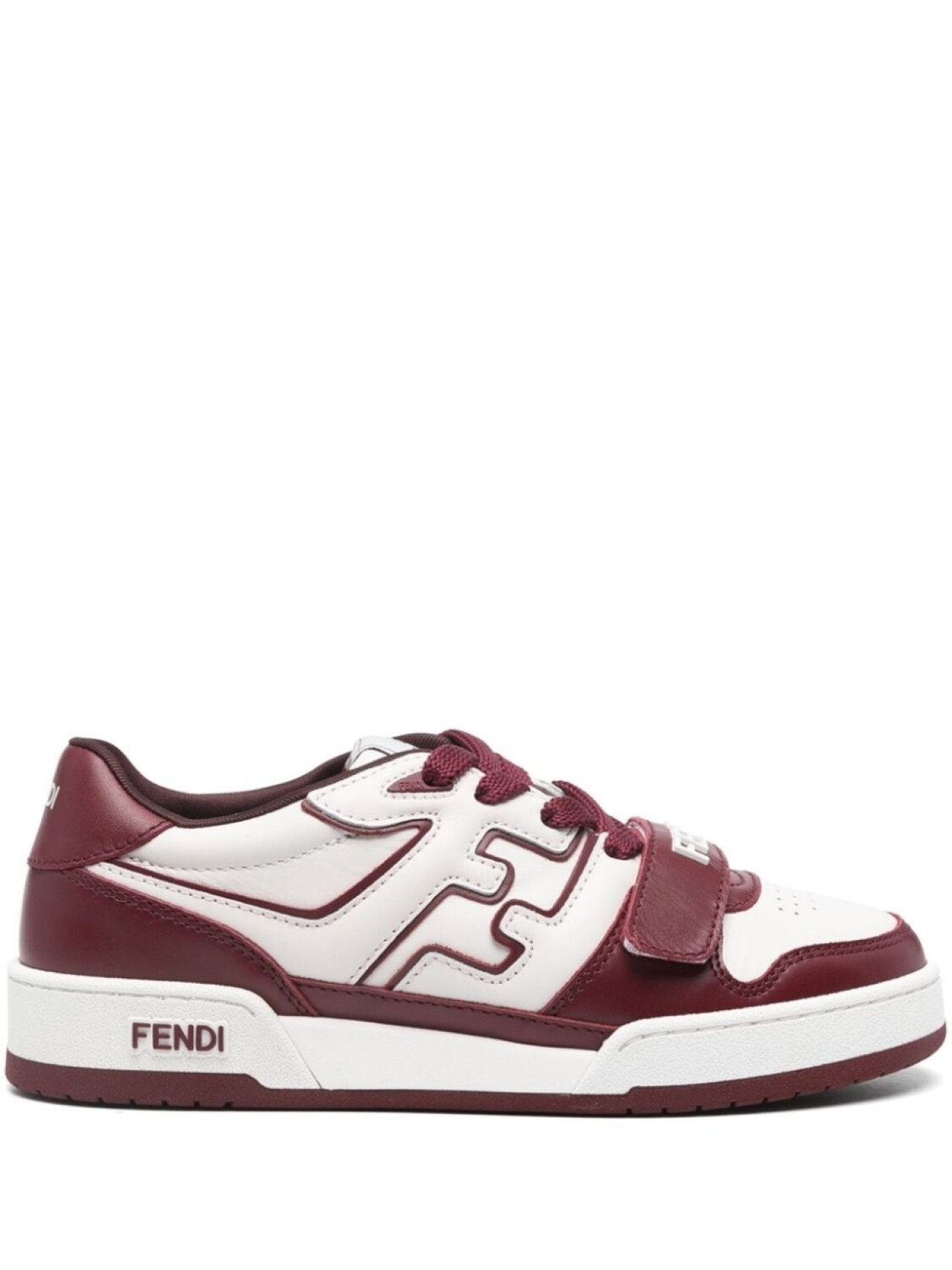 

FENDI кроссовки Match, красный