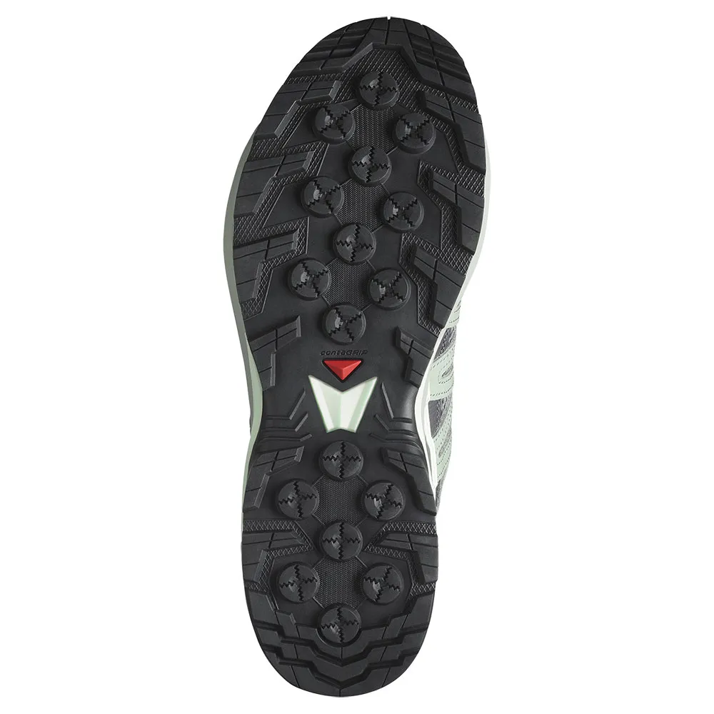 Походные ботинки женские Salomon X-Adventure Recon сетчатые, зеленый — фото 2
