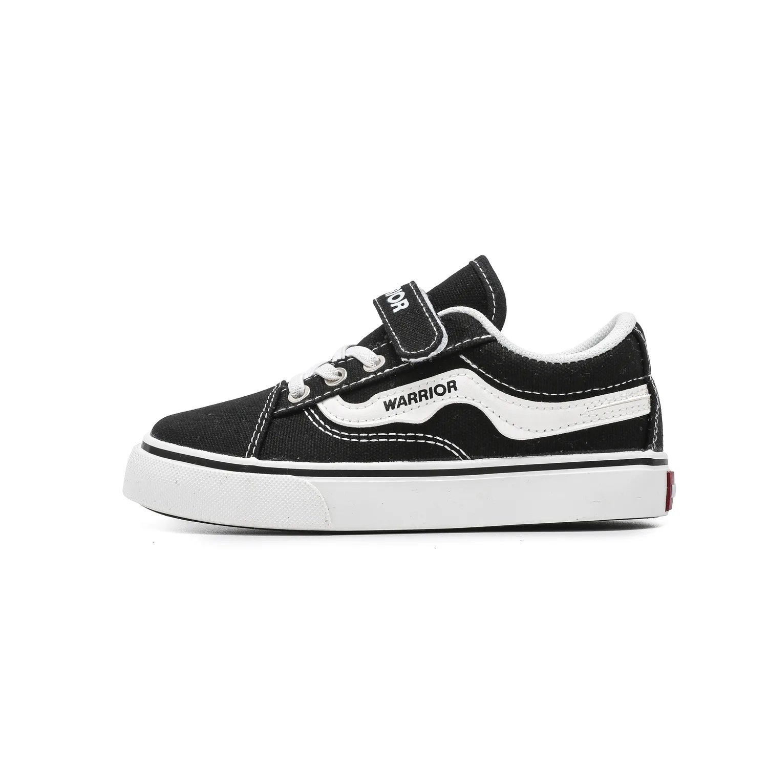Мальчиковые ботинки Slip Resistant Anti Kick Lightweight Cushioning Low top Canvas WARRIOR, темно-синий — фото 4