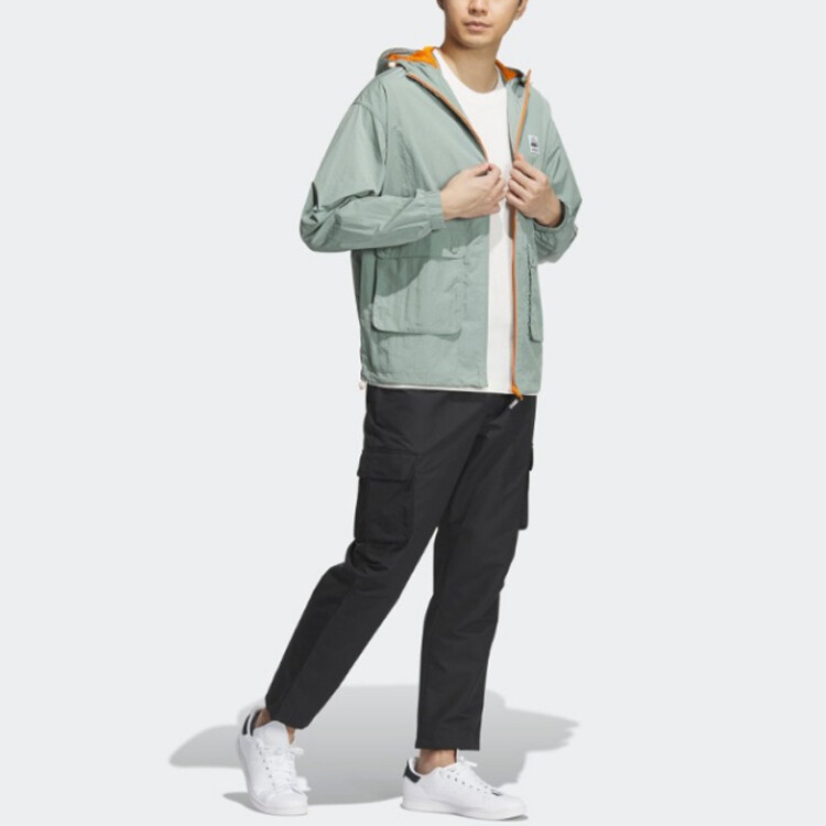 Ветровка Adventure «Silver Green» Adidas Originals, зеленый — фото 4