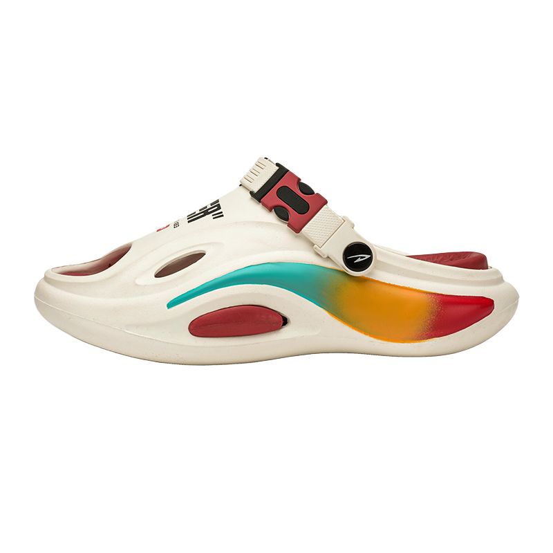 

Резиновые нескользящие быстросохнущие сандалии мужские DEERWAY, Beige Red