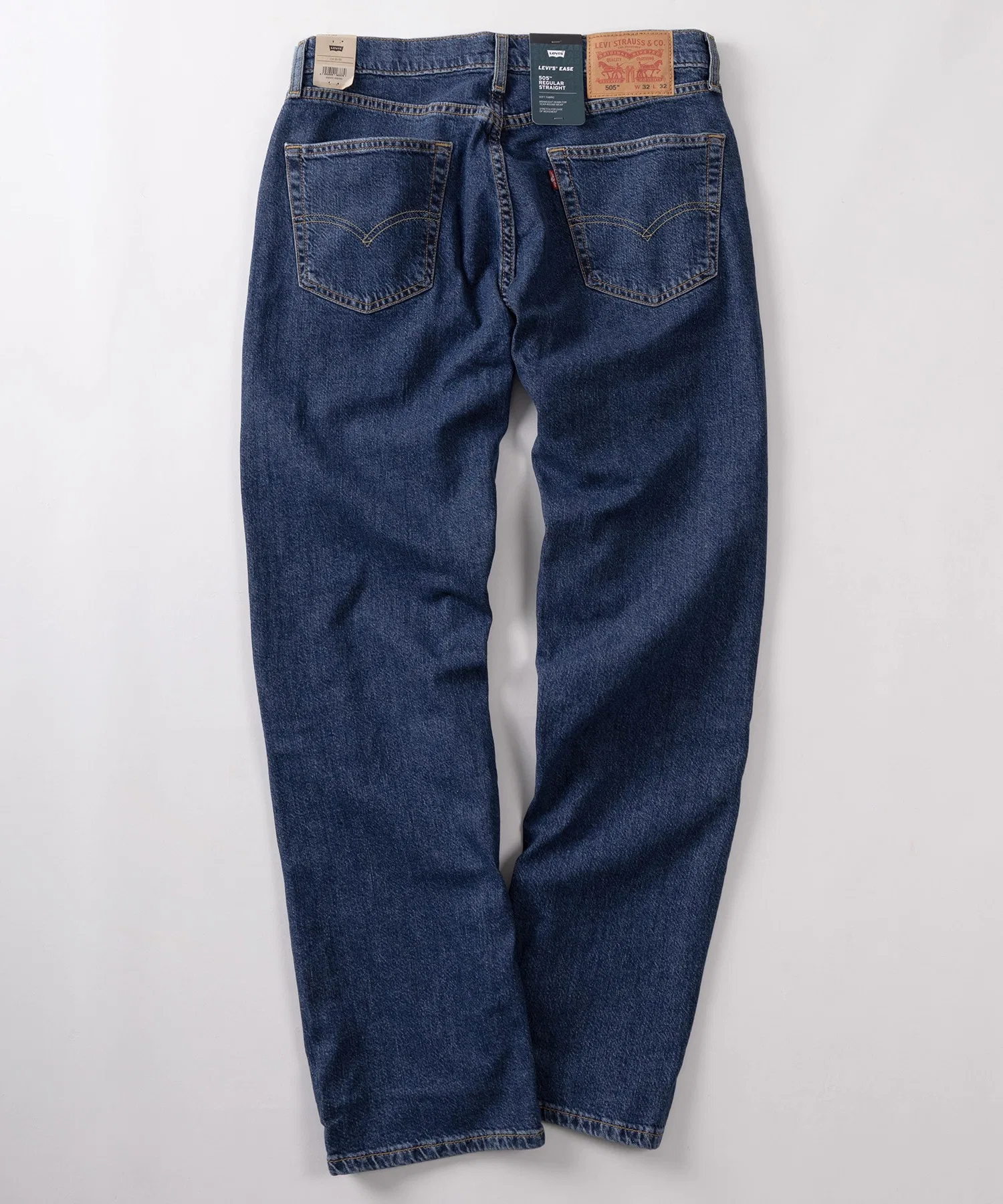 [74] [Levi's] 505 Regular Straight Stretch 5-Pocket Denim / 505 REGULAR STRAIGHT STRETCH DENIM / Джинсы [с эффектом потертости] / Добавлены новые цвета для коллекции 26SS — фото 3