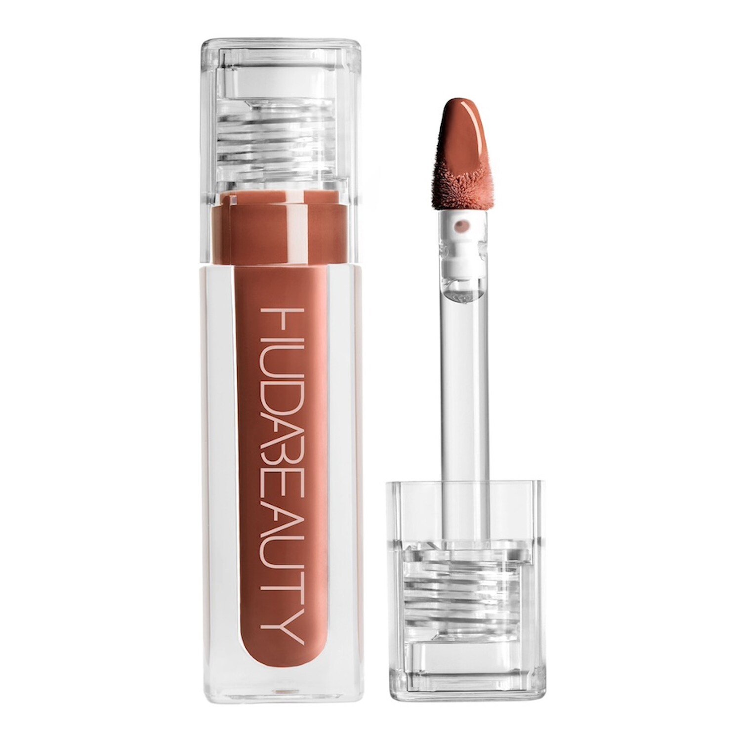 

Блеск для губ с высоким блеском Faux Filler Huda Beauty, Foxy (3,9 ml)
