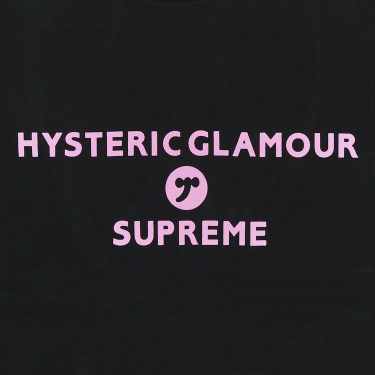 Футболка Supreme x HYSTERIC GLAMOUR Baby Tee, Black — фото 2