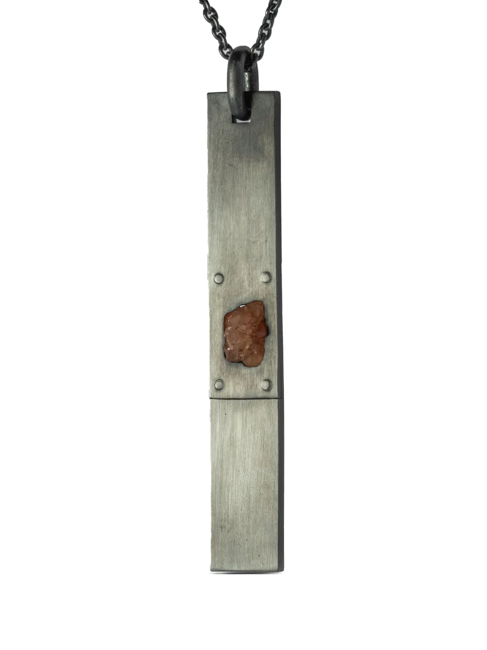 

Колье Amulet Parts of Four, серый