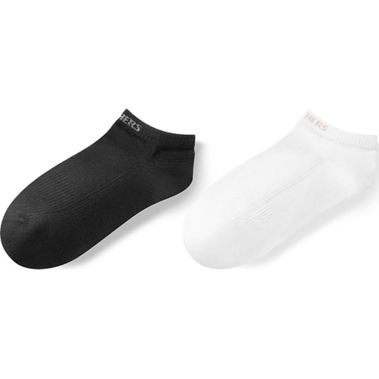 

Унисекс носки щиколотка 2 шт Skechers, 2 шт (белый+угольный черный)