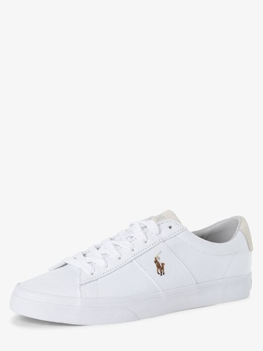 

Кроссовки с кожаным наполнением Polo Ralph Lauren, белый
