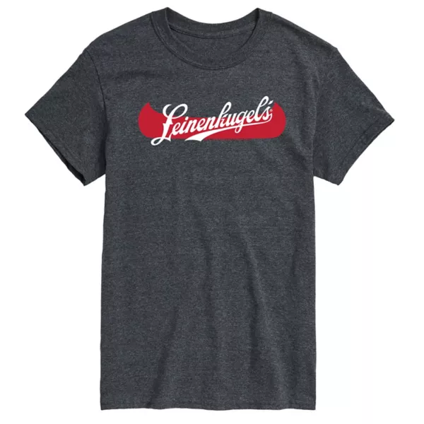 

Мужская футболка с графическим логотипом каноэ Leinenkugel Licensed Character, серый