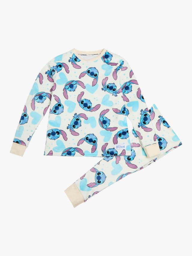 

Детский пижамный комплект из флиса Stitch Brand Threads, Blue/Multi