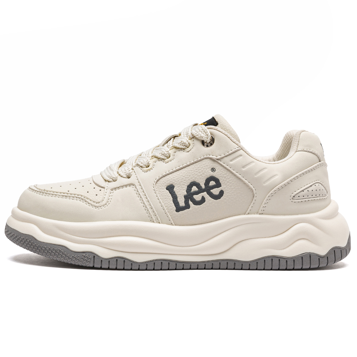 

Dissolve Shoes Height Increasing Slip Resistant Low top Skateboard Shoes Men's Lee, бежевый