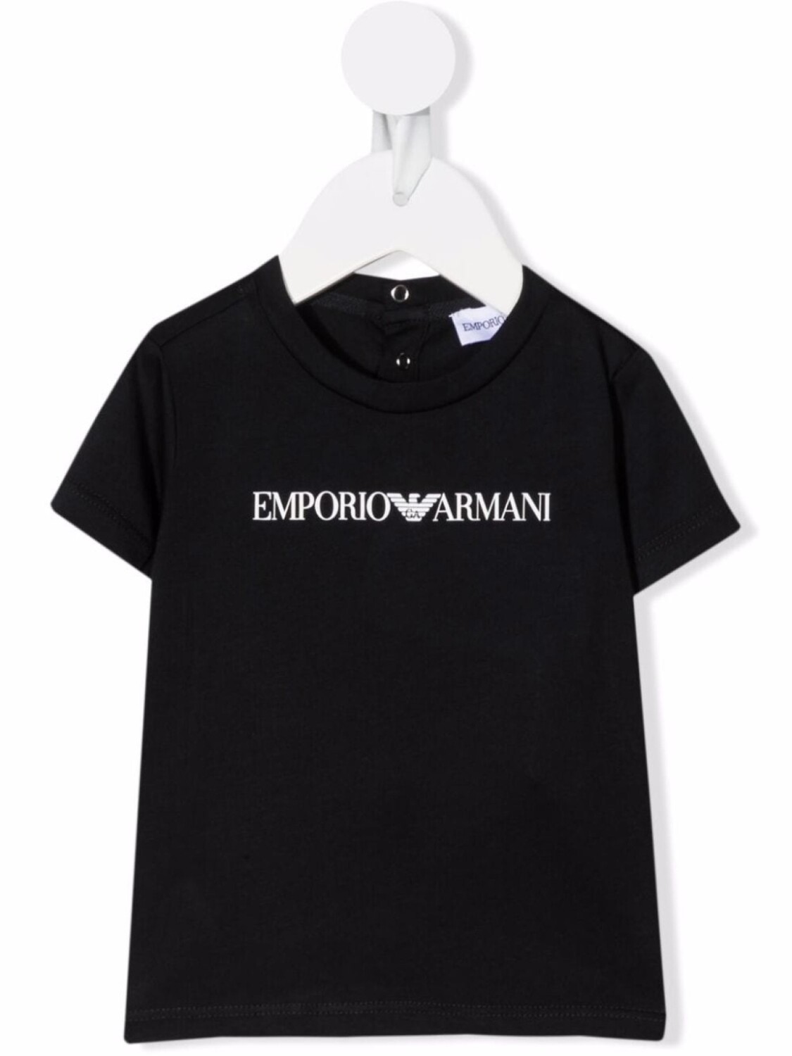 

Emporio Armani Kids футболка с логотипом, синий