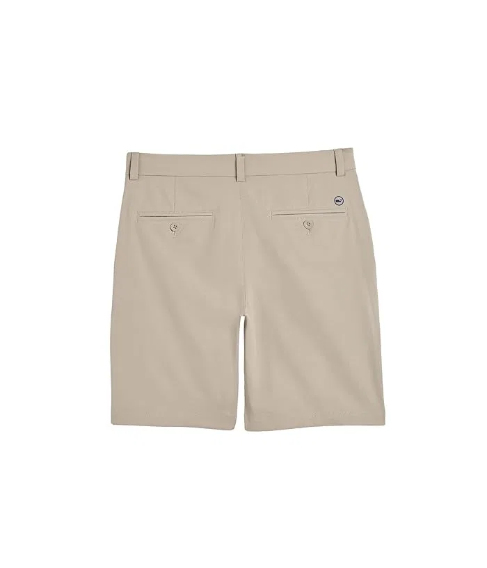 Шорты с поясом модель On The Go Vineyard Vines Kids, Poinsettia Blockpink — фото 2