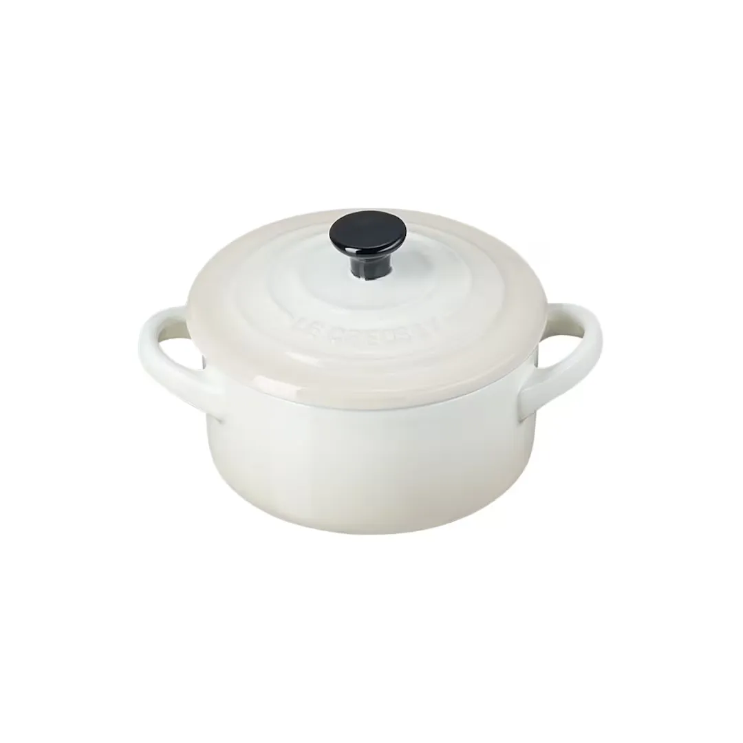

Мини-кокотница из керамогранита Le Creuset, безе