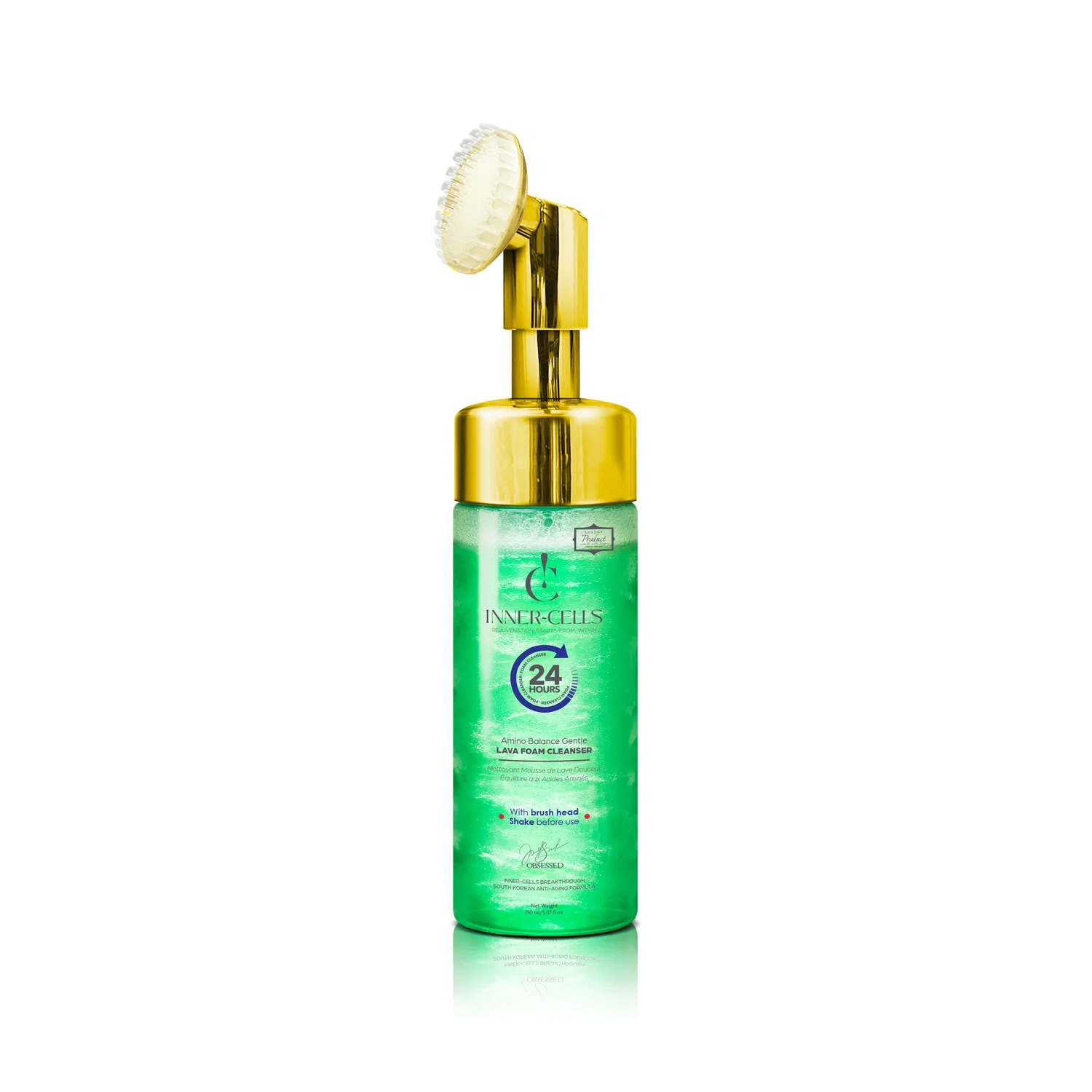 Пенка для умывания Inner Cells — Amino Balance Gentle Lava Foam Cleanser