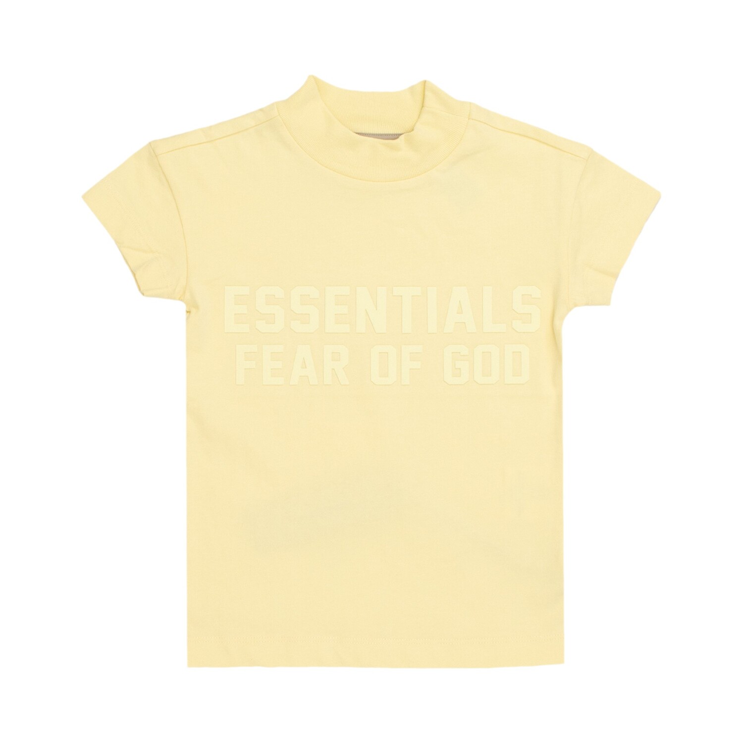 

Детская футболка с короткими рукавами Fear of God Essentials, Канарейка