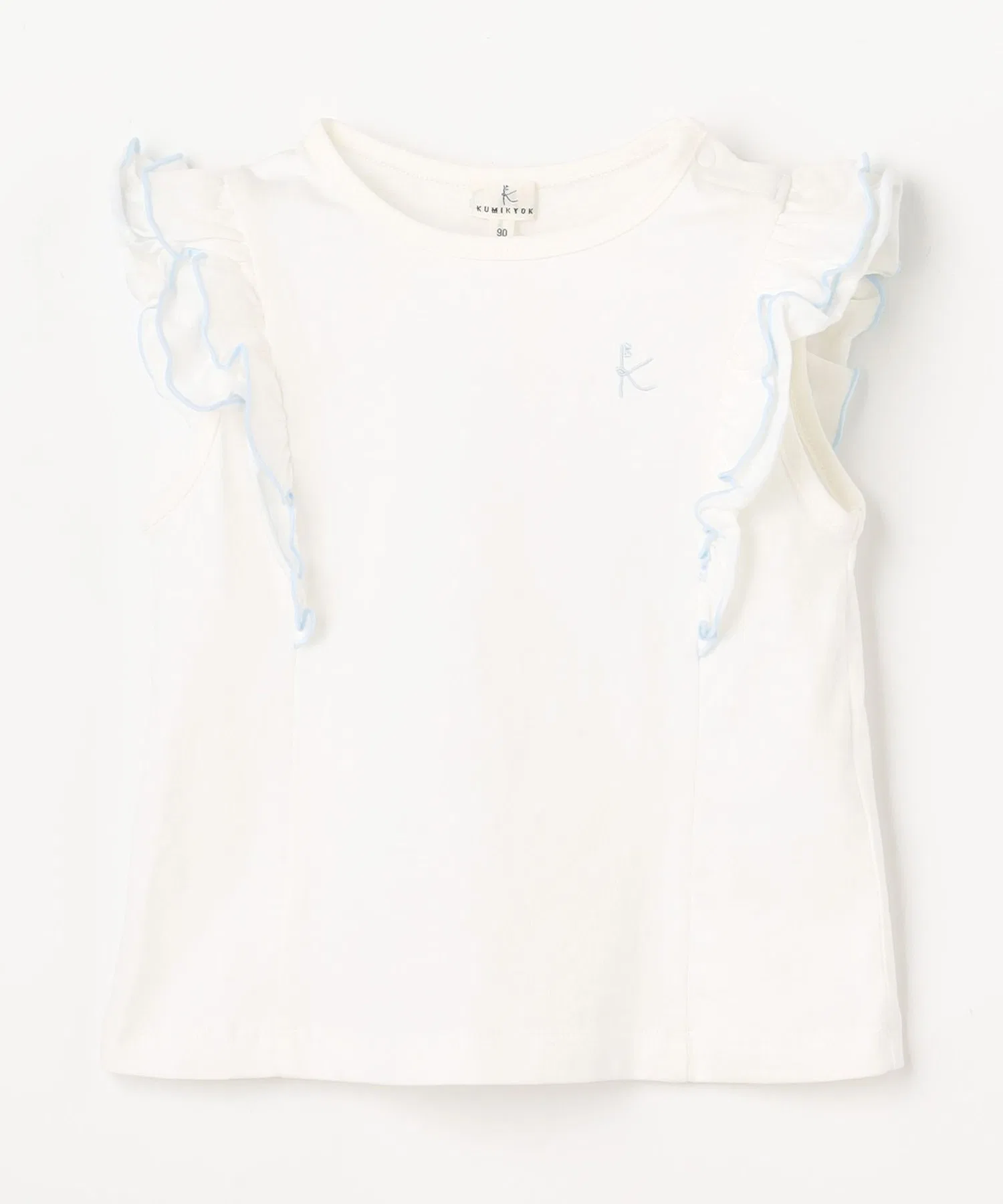 Детская футболка 組曲 【80-100p】 Fleur Frill T-shirt
