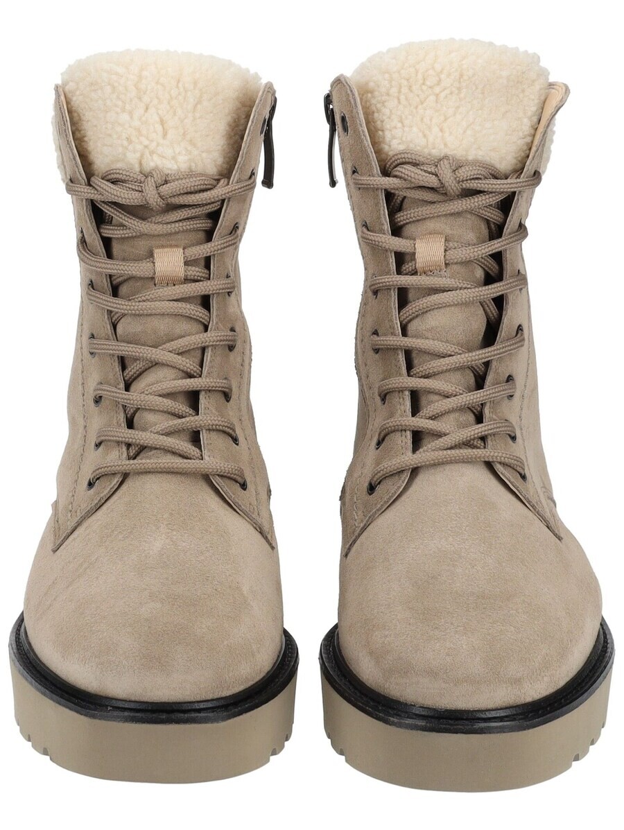 Ботильоны на шнуровке Paul Green Lace-Up Ankle Boots, бежевый — фото 3