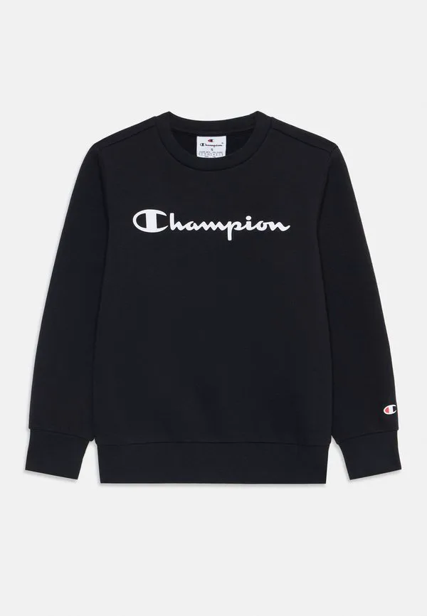 Базовая толстовка с круглым вырезом Champion, Black — фото 4