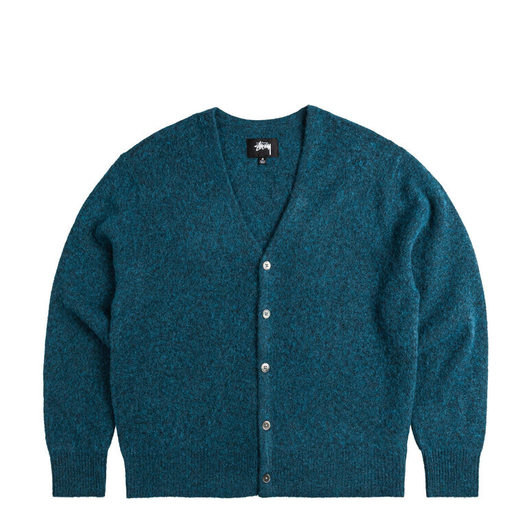 

Кардиган Brushed Cardigan Stussy, синий