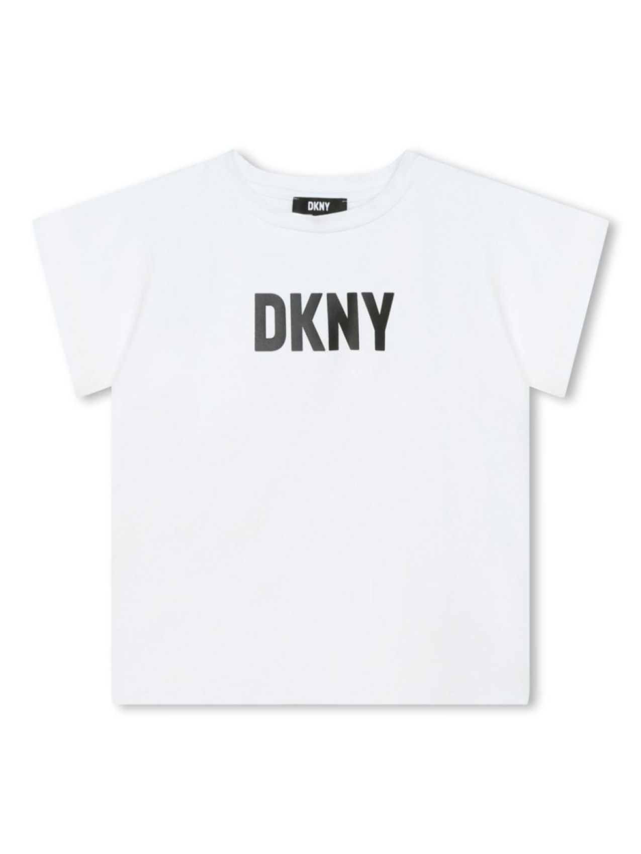 

DKNY футболка из джерси с логотипом, белый