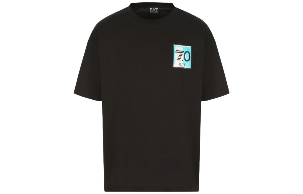 

Футболка мужская черная EA7 EMPORIO ARMANI