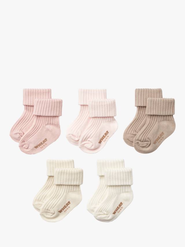 

Детские носки из органического хлопка WHEAT, Pack of 5
