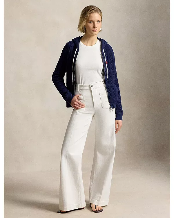Джинсы из денима с узором "бугоз" Ralph Lauren, Burgoes — фото 2