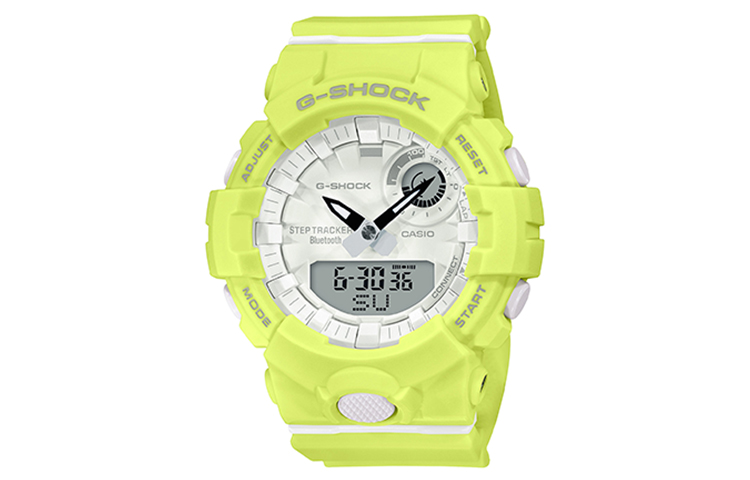 

Женские часы G-SQUAD серии GMA-B800-9APR желтые CASIO