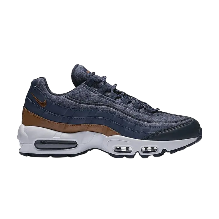 

Кроссовки Nike Air Max 95 Premium 'Thunder Blue', синий