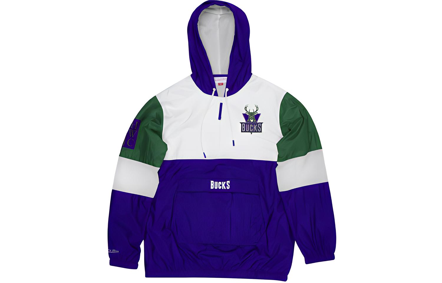

Mitchell Ness Куртка унисекс синего цвета с белыми надписями, Синий, Mitchell Ness Куртка унисекс синего цвета с белыми надписями