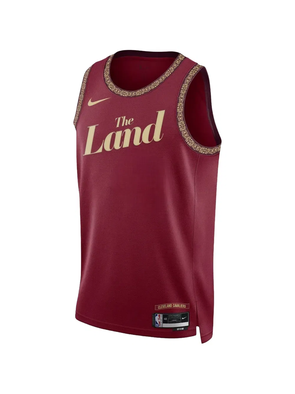 Майка Cleveland Cavaliers City Edition Nike, красный — фото 2