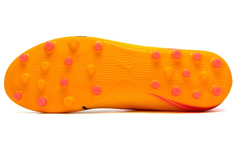 Футболка Ultra Match Mid Soccer Sneakers 'Sun Stream Sunset Glow' PUMA, Солнечно-желтый-черный-закатно-красный — фото 4