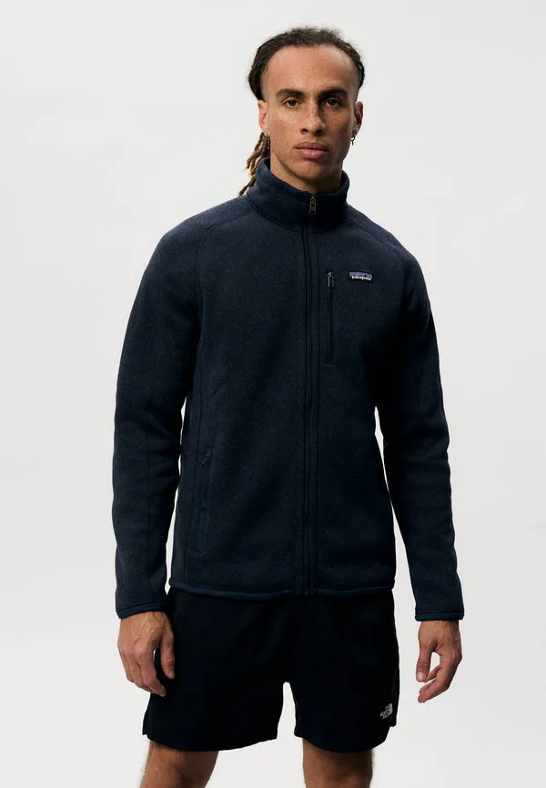 Лучшая флисовая куртка-свитер Patagonia, Neo Navy — фото 3