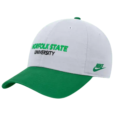 

Бейсболка Nike Norfolk State College Adjustable Cap, белый