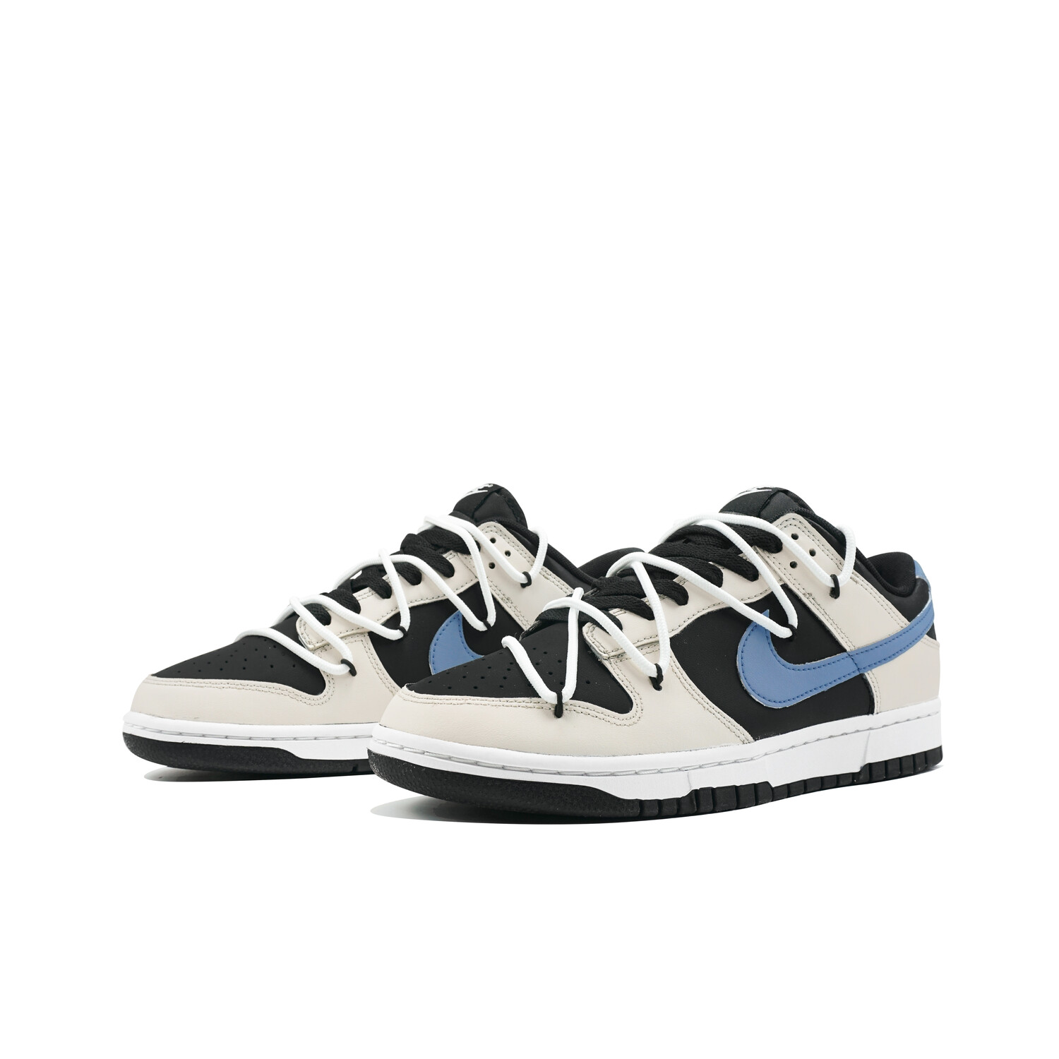 

Кроссовки Nike Dunk Skateboard Shoes Men Low-Top Blue Beige/Black