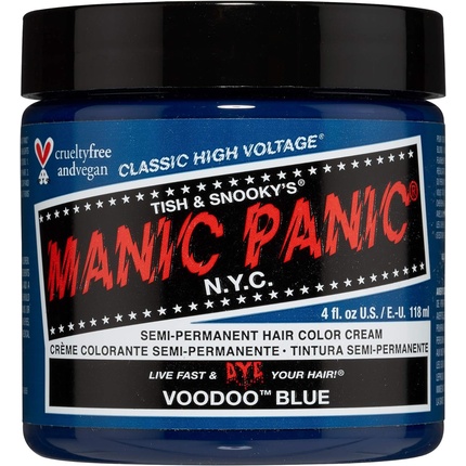 

Крем High Voltage Classic Formula Voodoo Blue 118 мл Manic Panic
