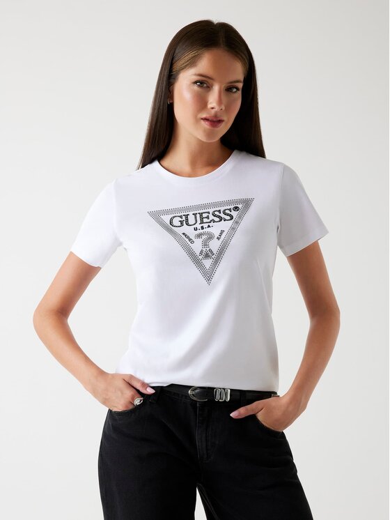 

Футболка classic fit 178509 Guess, белый