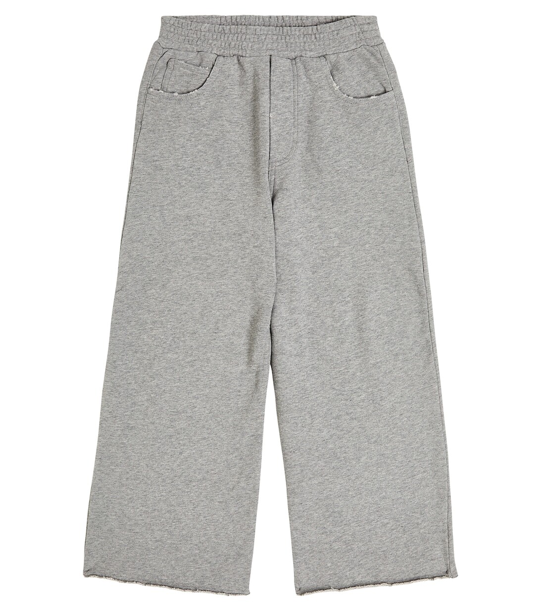 

Хлопковые спортивные штаны MM6 Maison Margiela, серый