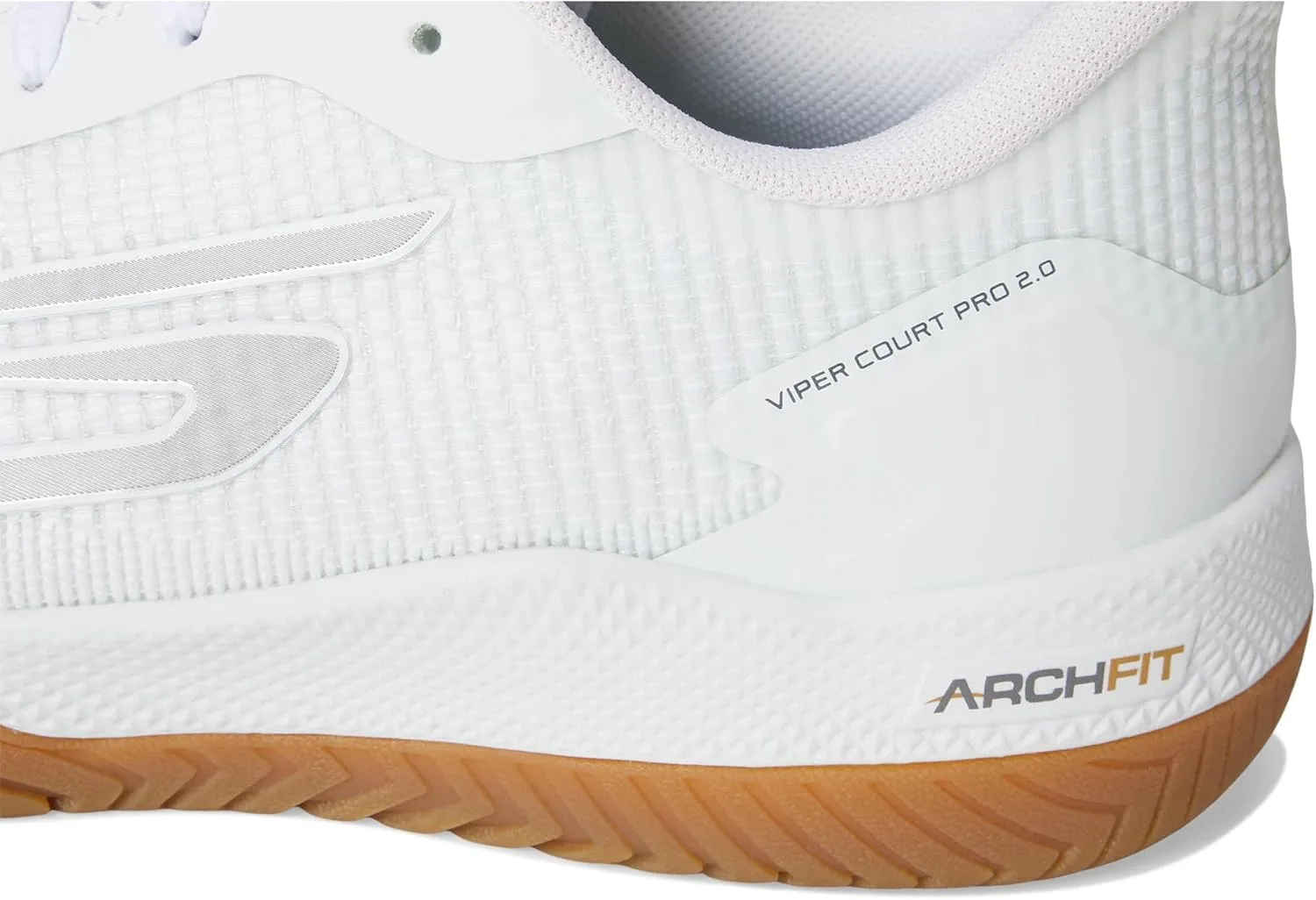 Мужские кроссовки Skechers Viper Court Pro 2.0, белый — фото 2