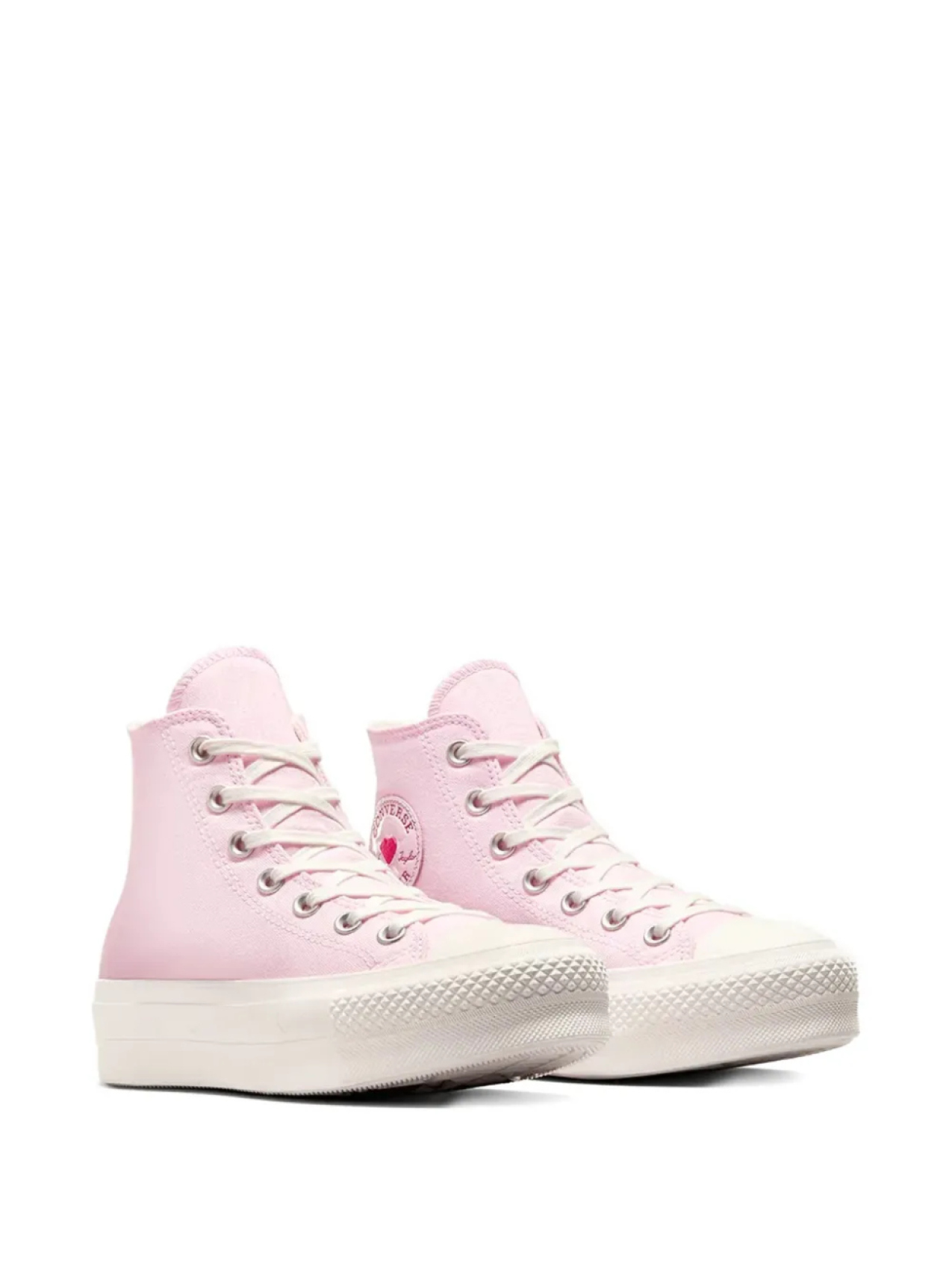 Высокие парусиновые кеды Chuck Taylor All-Star Converse, розовый — фото 2