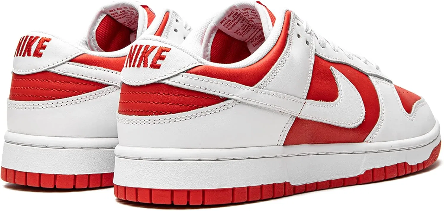 Кроссовки баскетбольные Nike University Red/White/Total Orange — фото 3