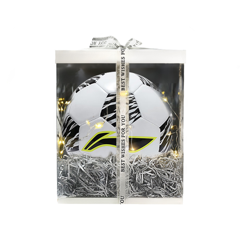 

LINING Размер 4 футбольный мяч PVC машинной строчки унисекс white