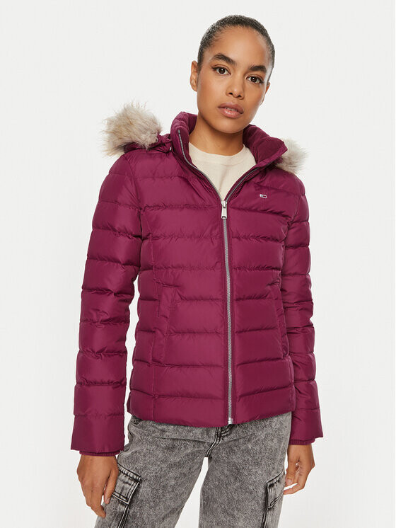 

Пуховик slim fit Tommy Jeans, красный
