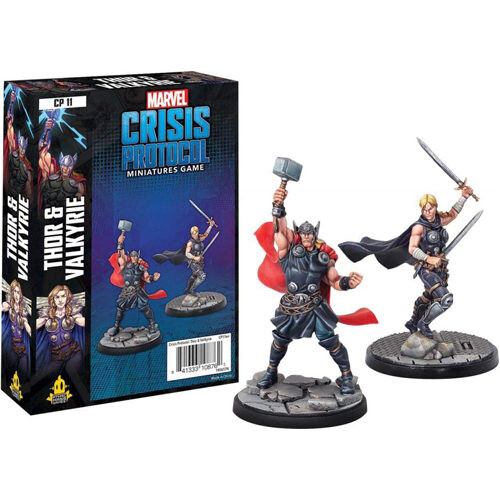 

Фигурки Marvel Crisis Protocol: Thor And Valkyrie