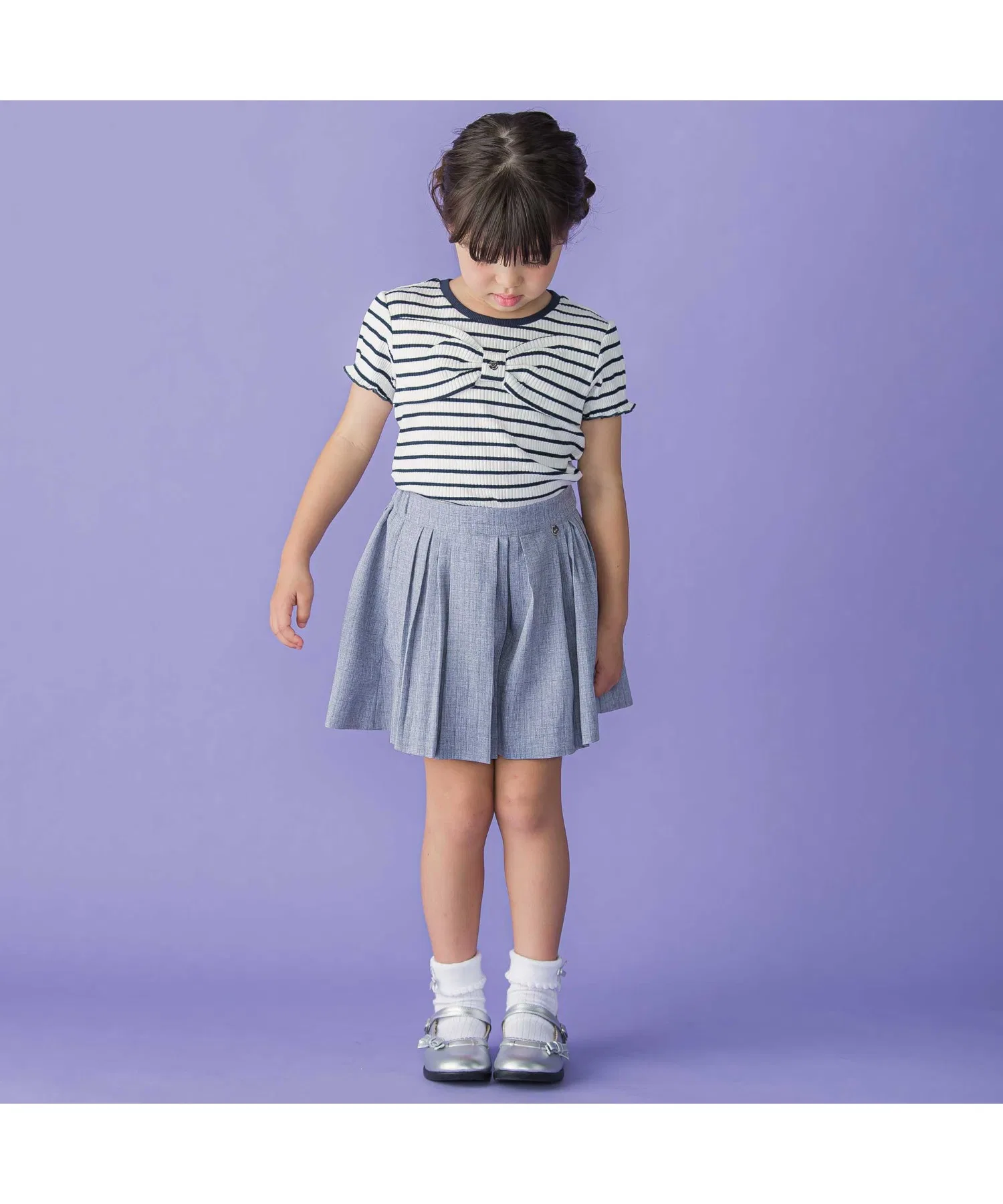 Детская футболка BeBe Petits Pois Vert — фото 2