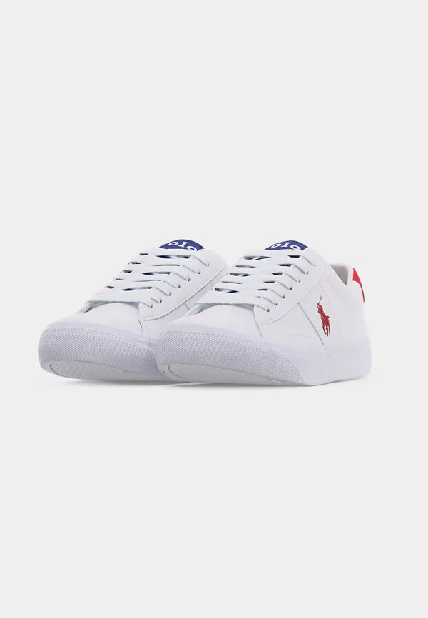Кроссовки унисекс ryley Polo Ralph Lauren, White/Royal/Red — фото 3